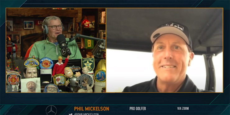 Phil Mickelson says he’s already had “a lot of calls” regarding The Match Part III