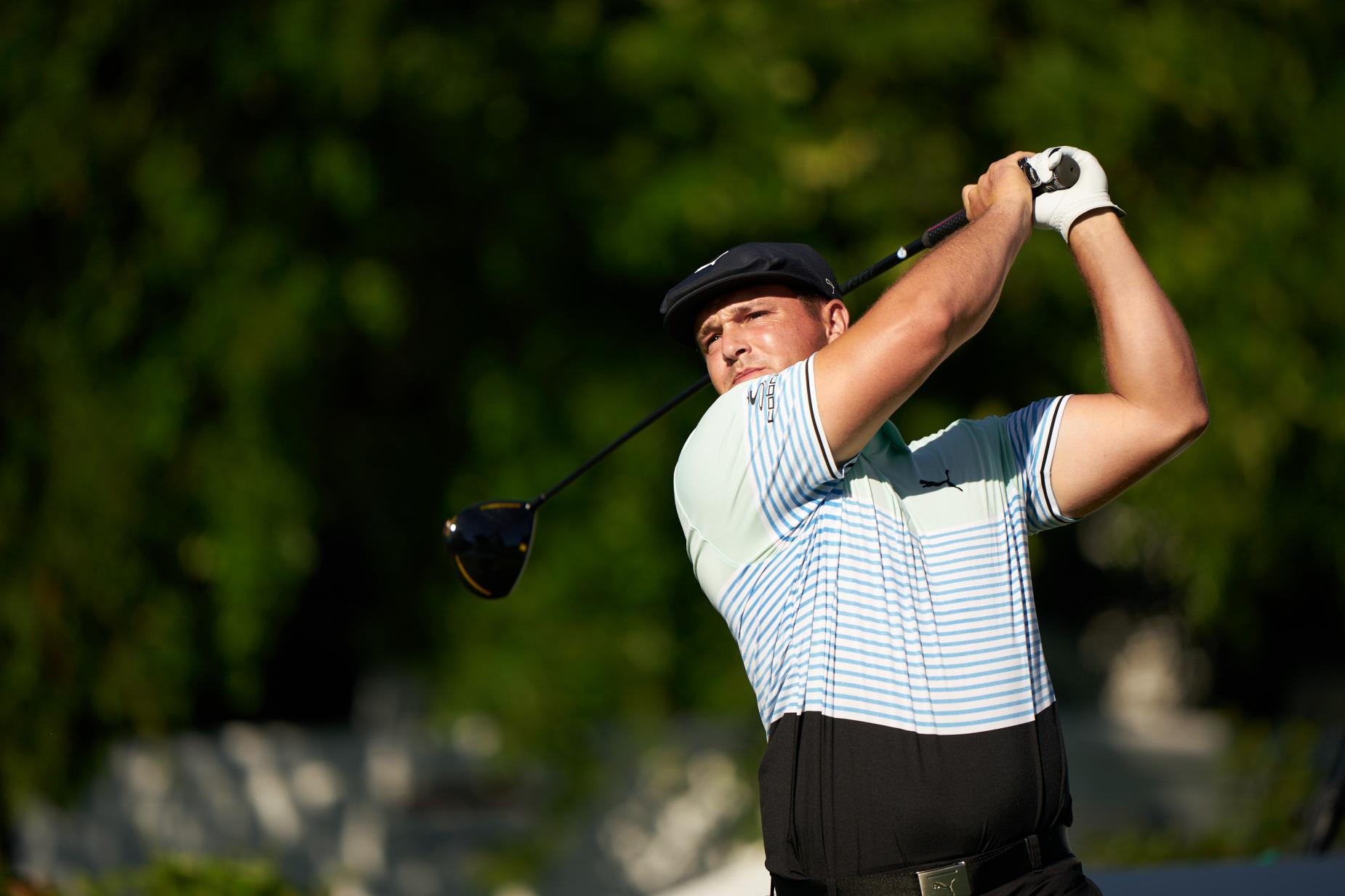 A buffed-out Bryson DeChambeau shoved Colonial in a locker on Thursday