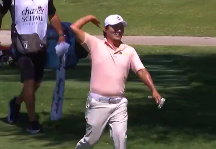 PGA Tour pro had no clue he made hole-in-one until reaching the green because there were no fans