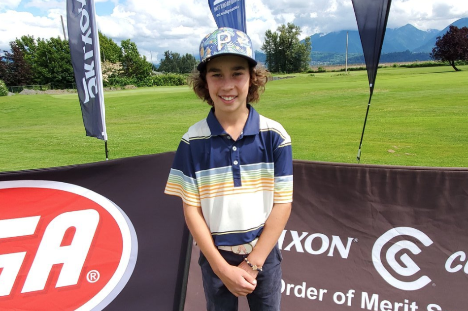 12-year-old makes hole-in-one, shares medalist honours with two pros in mini-tour event