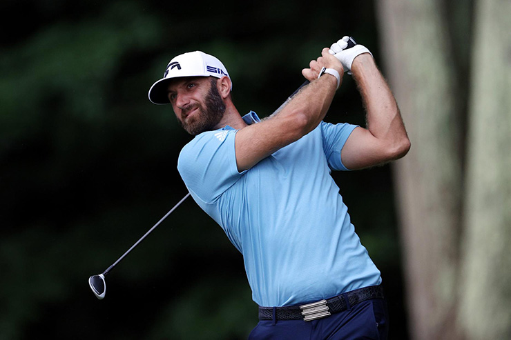 Dustin Johnson, golf’s gunslinger, gets hot then stays cool to win Travelers