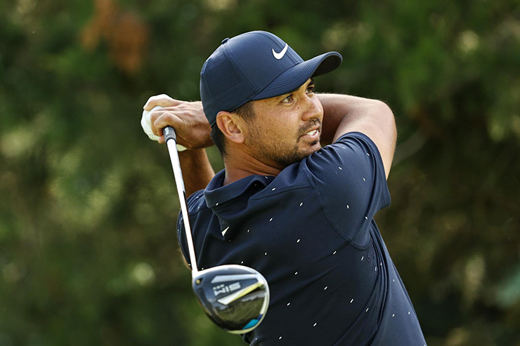 Jason Day playing as a single on Saturday at the Travelers after testing negative for COVID-19