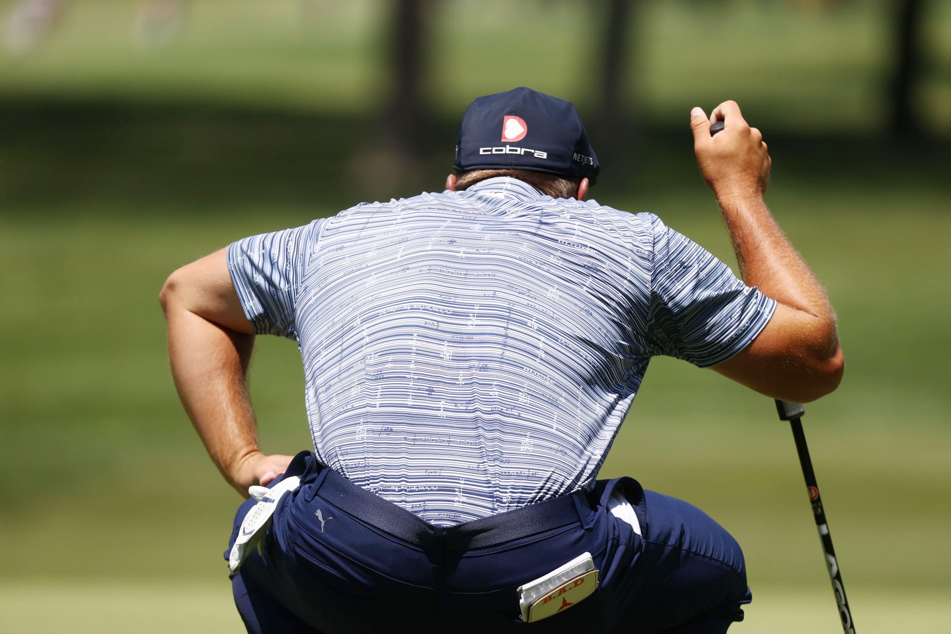 Bryson DeChambeau wore a shirt with math equations on it, because, well, he’s Bryson DeChambeau