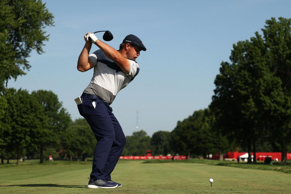 Bryson DeChambeau on talk of scaling back distance: ‘They can’t take working out away from me’