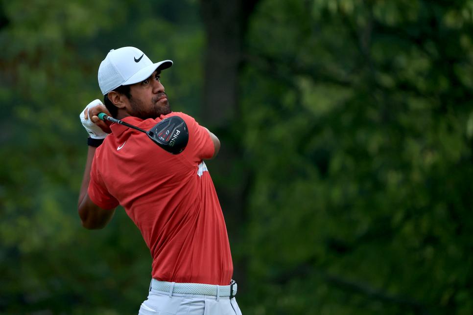 ‘Inspired by Bryson,’ Tony Finau is swinging harder than ever—and in the lead—at the Memorial