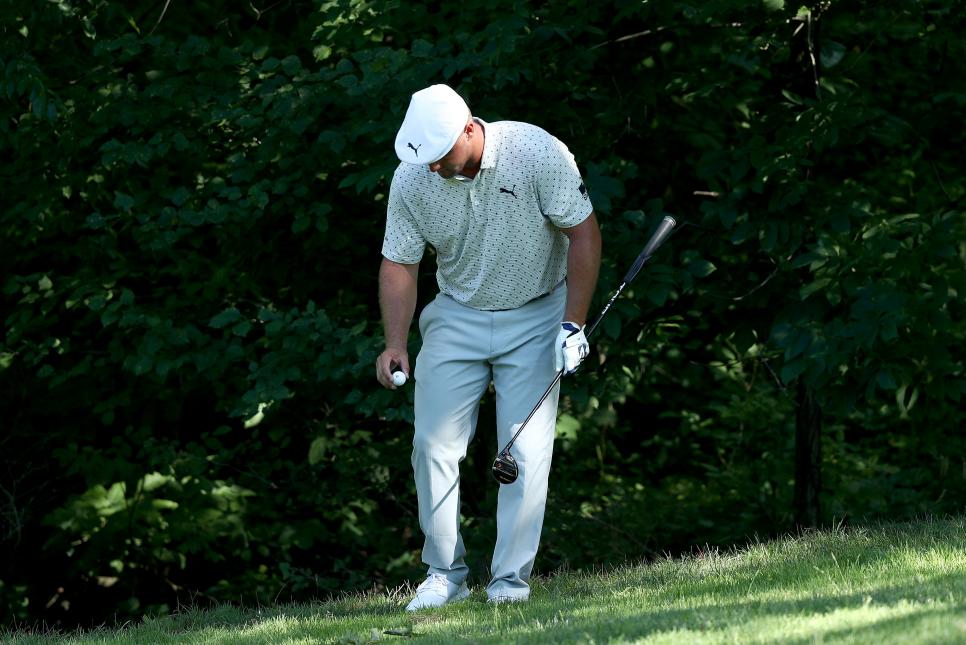 Here’s an expert’s explanaton of why Bryson DeChambeau’s penalty drops were perfectly legal at Memorial