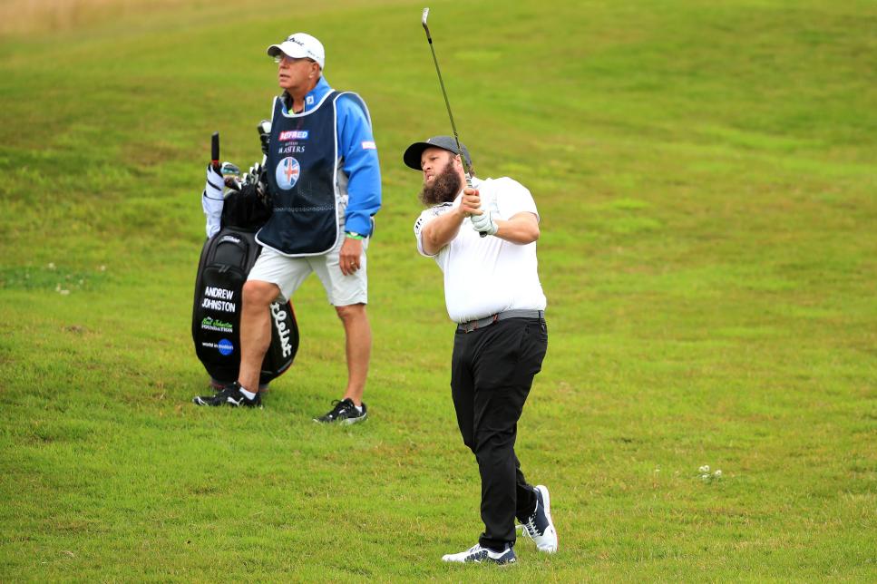 Andrew (Beef) Johnston WDs from British Masters, cites unease with the ‘bubble’ environment
