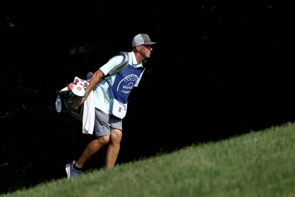 Jim (Bones) Mackay will caddie for one of the world’s best golfers the next two weeks