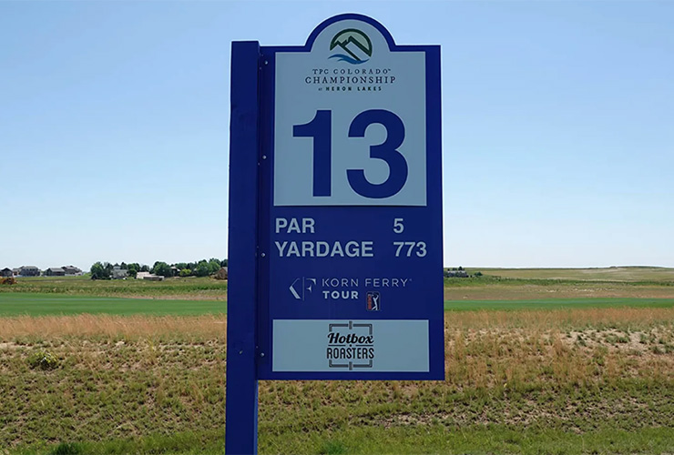 The longest par 5 in professional golf is back at this week’s Korn Ferry Tour event