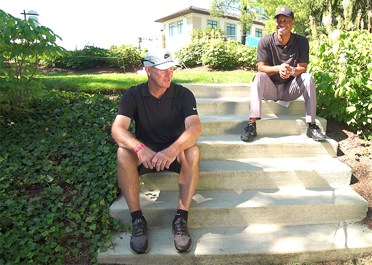 Joe LaCava reconnects with Tiger Woods, and already likes what he sees