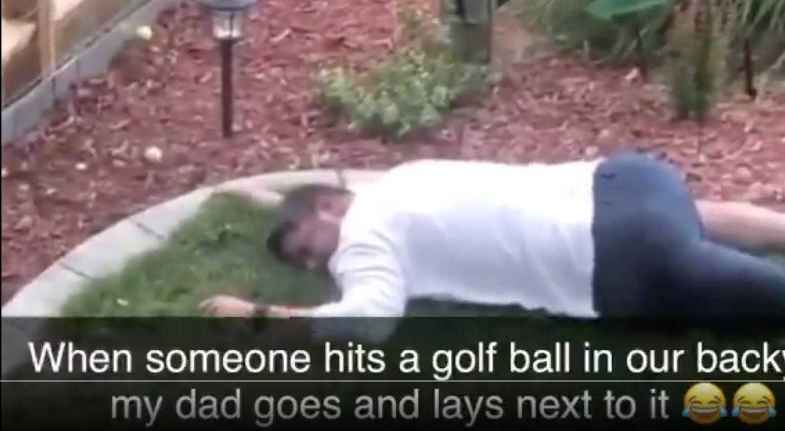 This dad’s hilarious golf prank should go directly into the Dad Golf Prank Hall of Fame
