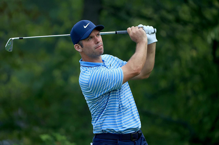 Paul Casey played the par-3 12th at Muirfield Village like a 20-handicapper on Friday