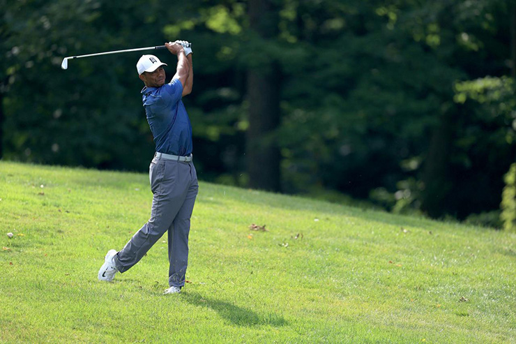 Tiger Woods is sweating out the cut at Memorial after a frustrating four-over 76 on Friday