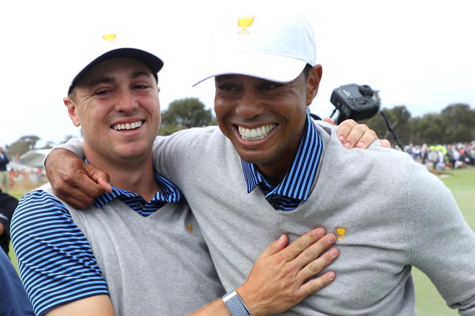 Tiger Woods to open course with TV match featuring Justin Thomas, Rory McIlroy and Justin Rose