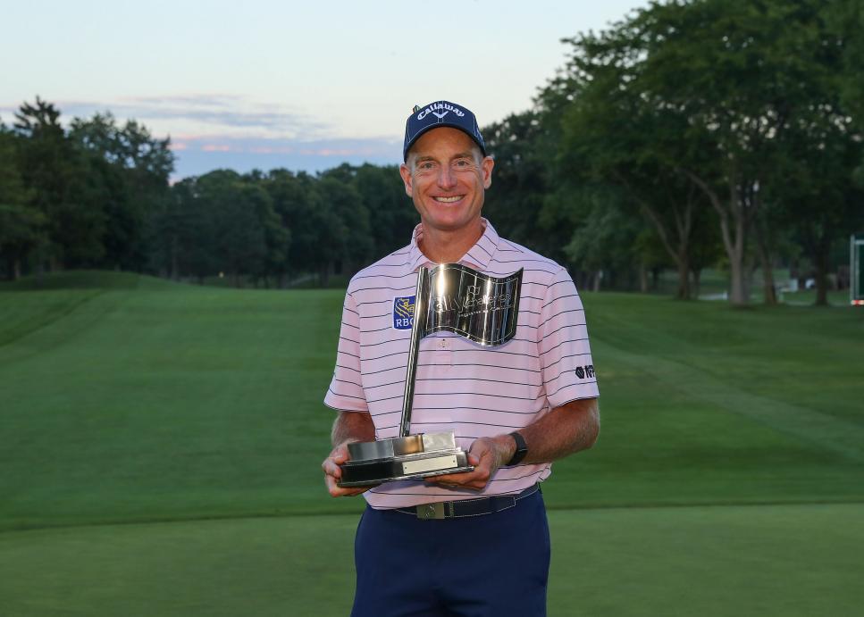 Jim Furyk wins in his PGA Tour Champions debut as seniors resume season after COVID-19 break