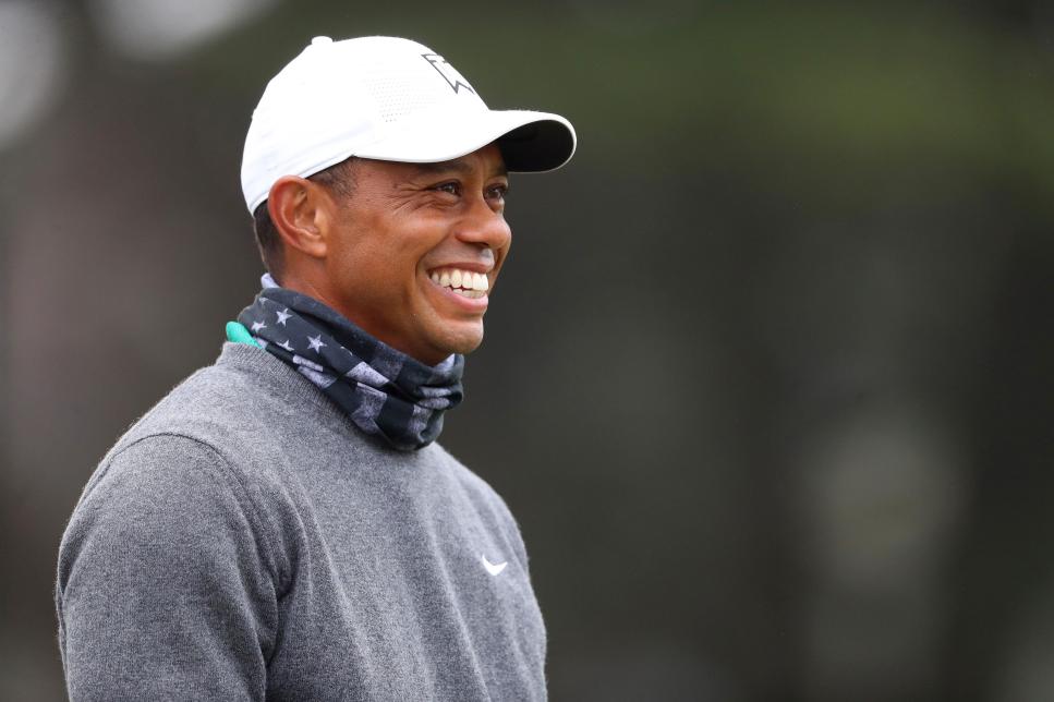 It’s Tiger Woods. It’s a major. Is there any doubt he thinks he can win?