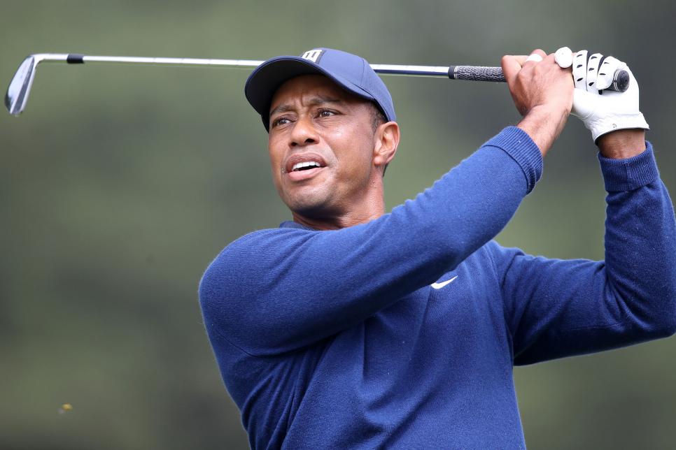Tiger Woods shoots opening 68, lowest first-round score in a major in eight years