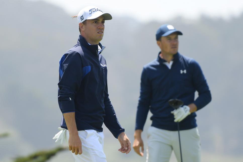 Jordan Spieth and Justin Thomas are two friends who are worlds apart