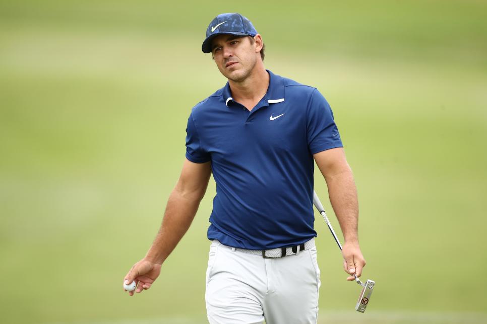 Why does Brooks Koepka like his chances Sunday? Because Dustin Johnson’s “only won one” major, for starters