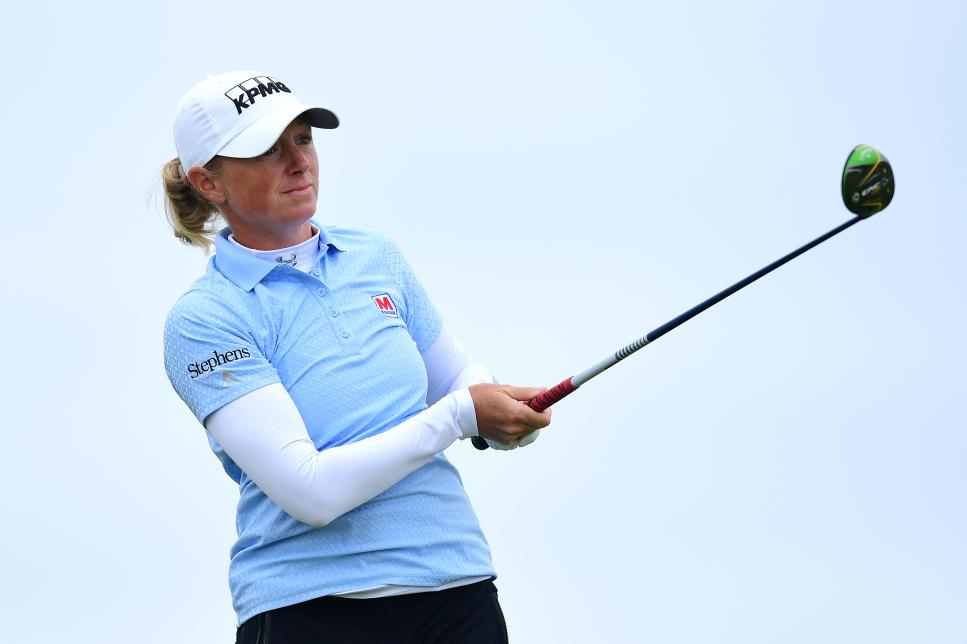 Stacy Lewis grabs first title in nearly three years, winning four-woman playoff at the Ladies Scottish Open