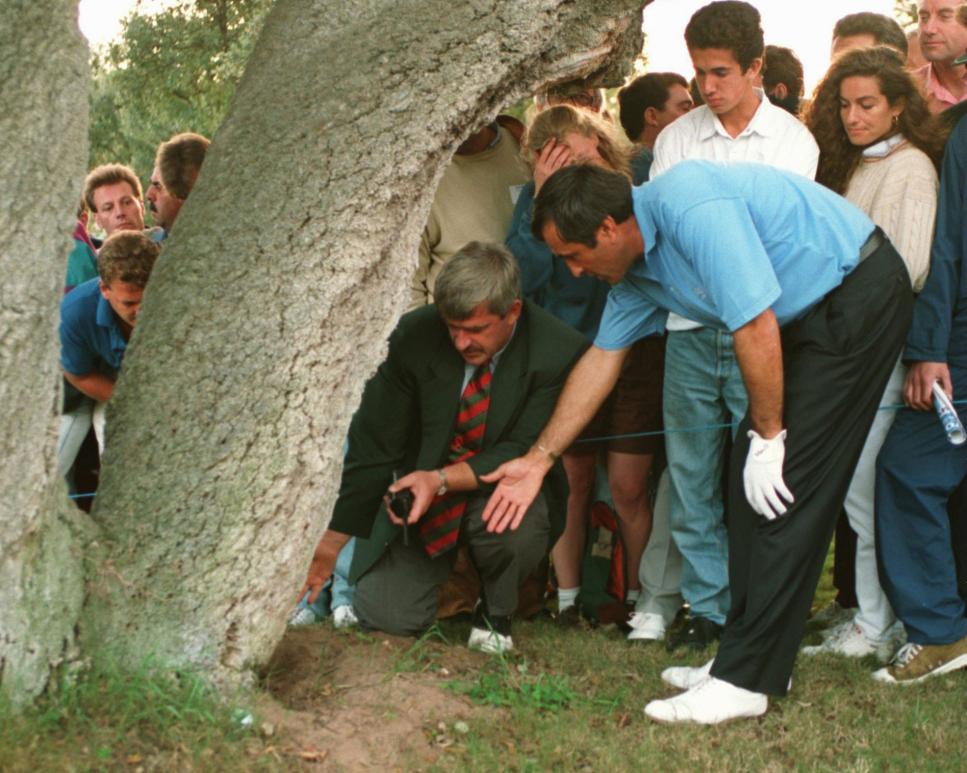 European Tour officials’ retirements allow us to recall this classic rules confrontation with Seve Ballesteros