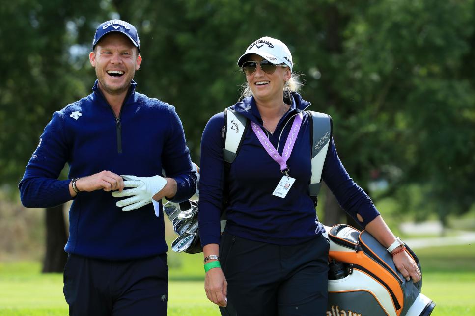 Here’s how Danny Willett is turning his European Tour return into a getaway with his wife