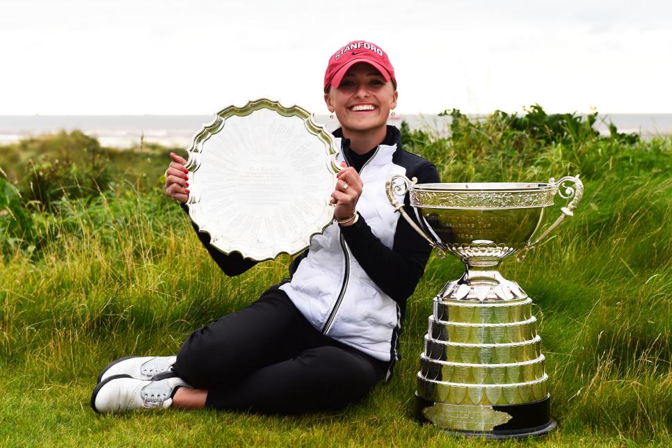Germany’s Aline Krauter follows countrywoman Sophia Popov’s lead, wins Women’s British Amateur title