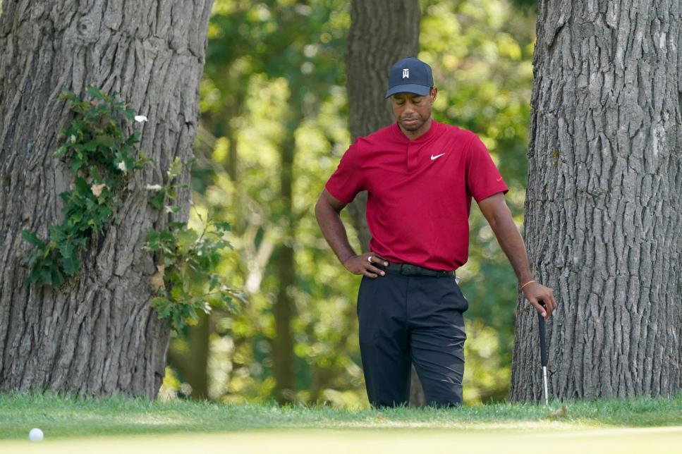 Tiger Woods sees ‘awkward’ season come to frustrating end at the BMW Championship