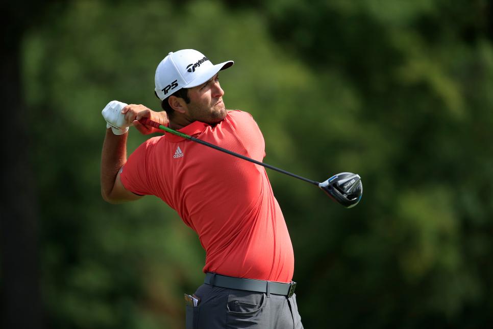 The clubs Jon Rahm used to win the 2020 BMW Championship