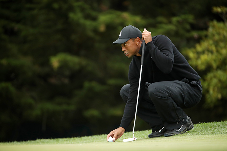 Tiger Woods switches to new putter at year’s first major