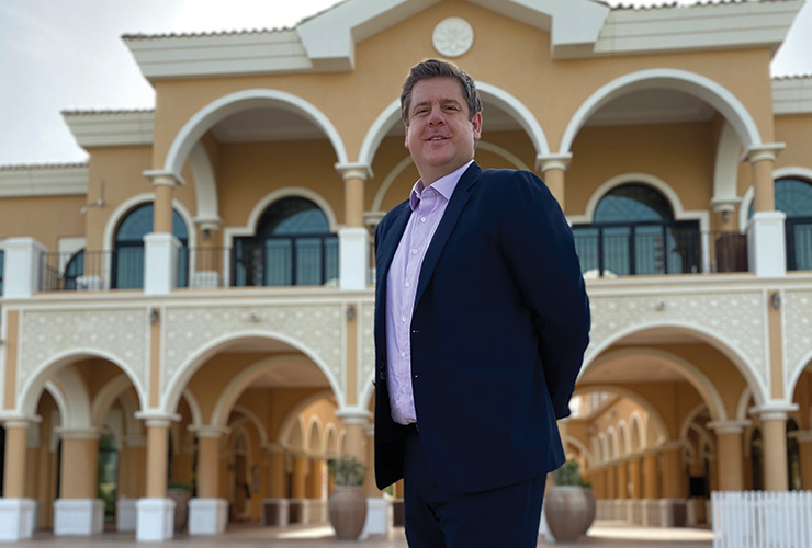 Tom Rourke is the new man with a familiar face behind GM’s desk at The Els Club, Dubai