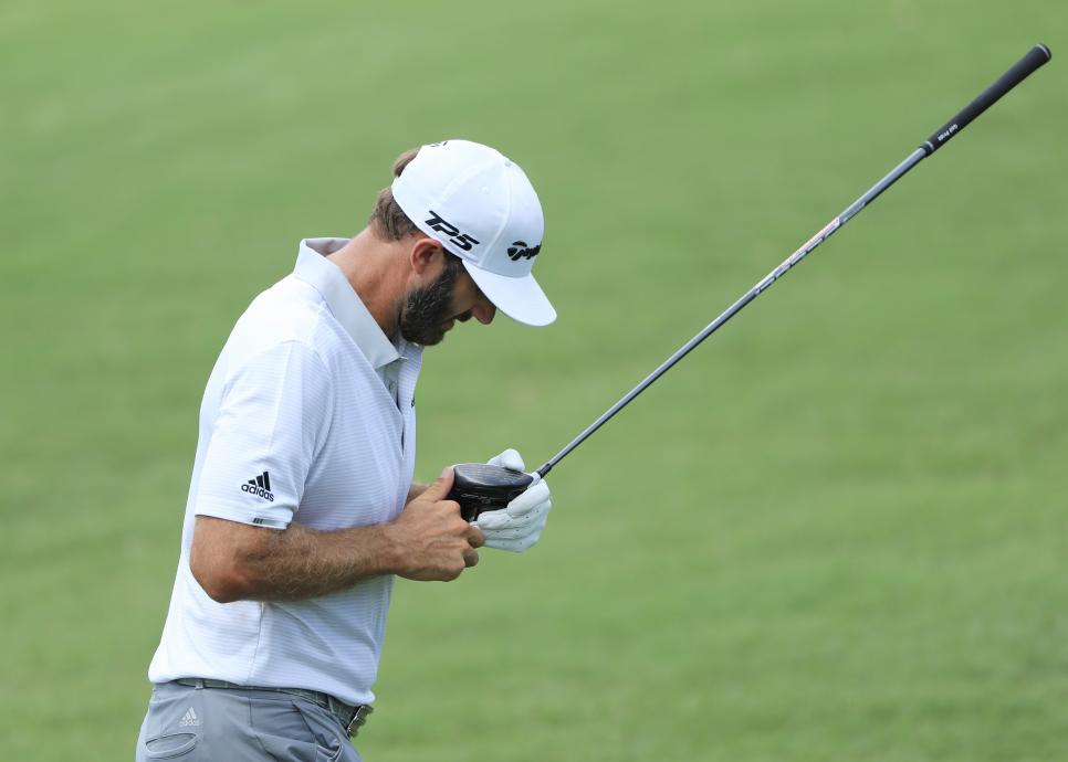 Leader Dustin Johnson goes on a different kind of clock, and other takeaways from Day 2 of Tour Championship