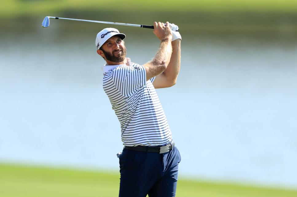 Dustin Johnson looks tough to beat heading into the final round at East Lake, and his chasers know it