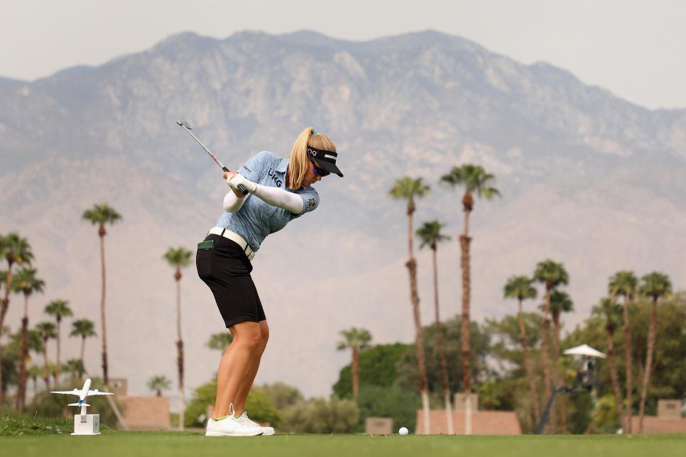 Brooke Henderson is chasing a second major, but without her Canadian snowbird fan base