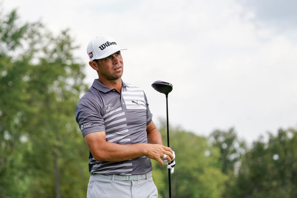 Winged Foot’s rough is so long Gary Woodland lost a ball trying to chip