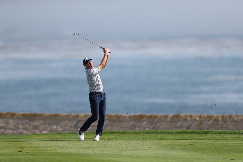 Jim Furyk wins in a playoff, while Ernie Els’ Pebble Beach disappointments mount