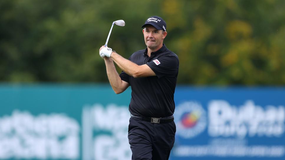 This would have been Ryder Cup week, and Padraig Harrington can’t help think about Whistling Straits
