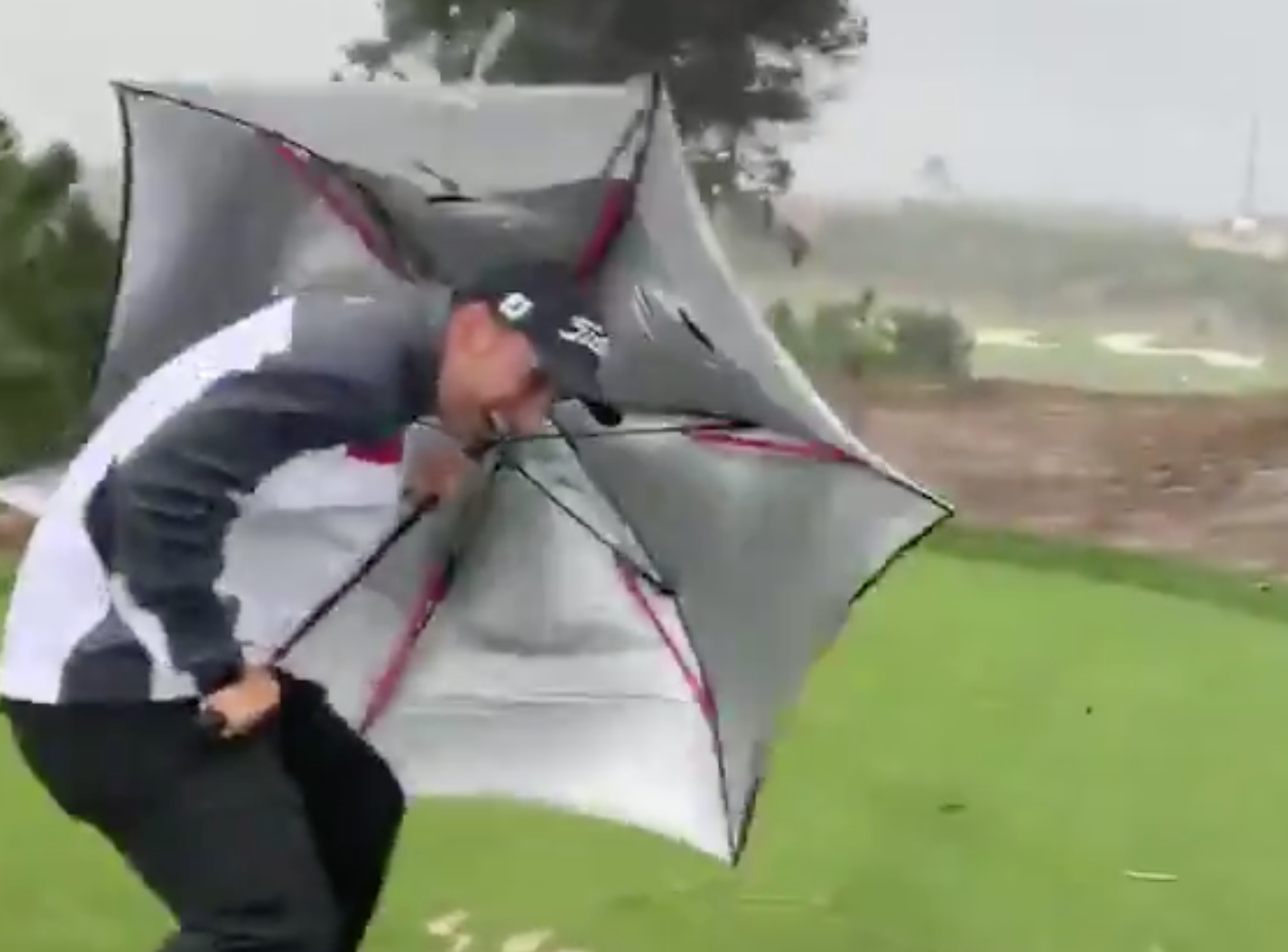 Friday looked like a lovely day to play some golf at the Open de Portugal