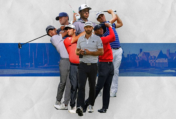 Ranking the top 100 golfers competing at Winged Foot