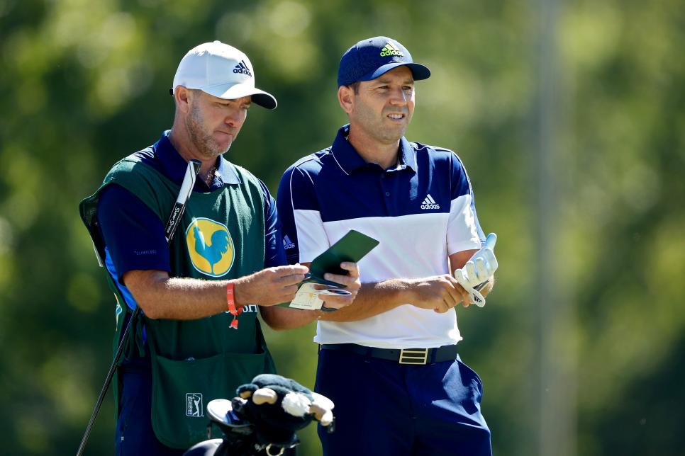 Sergio Garcia contending with unconventional putting method and four other takeaways from Day 2 of the Sanderson Farms  