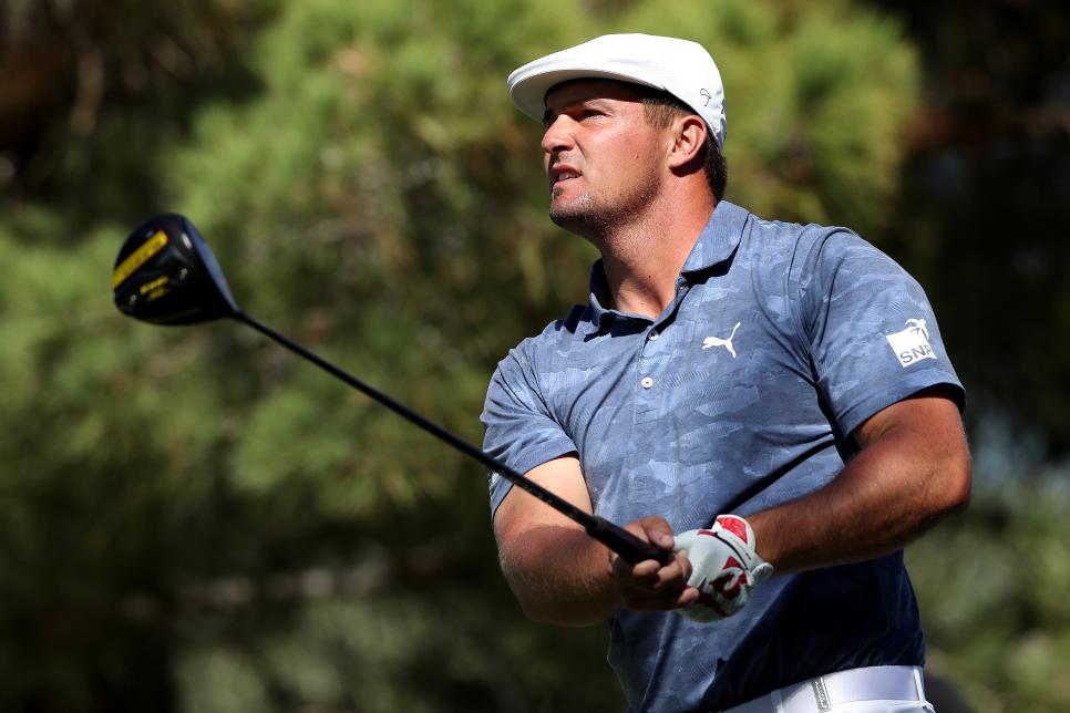 Bryson DeChambeau kind of, sort of compared himself to Albert Einstein and Isaac Newton during a radio interview