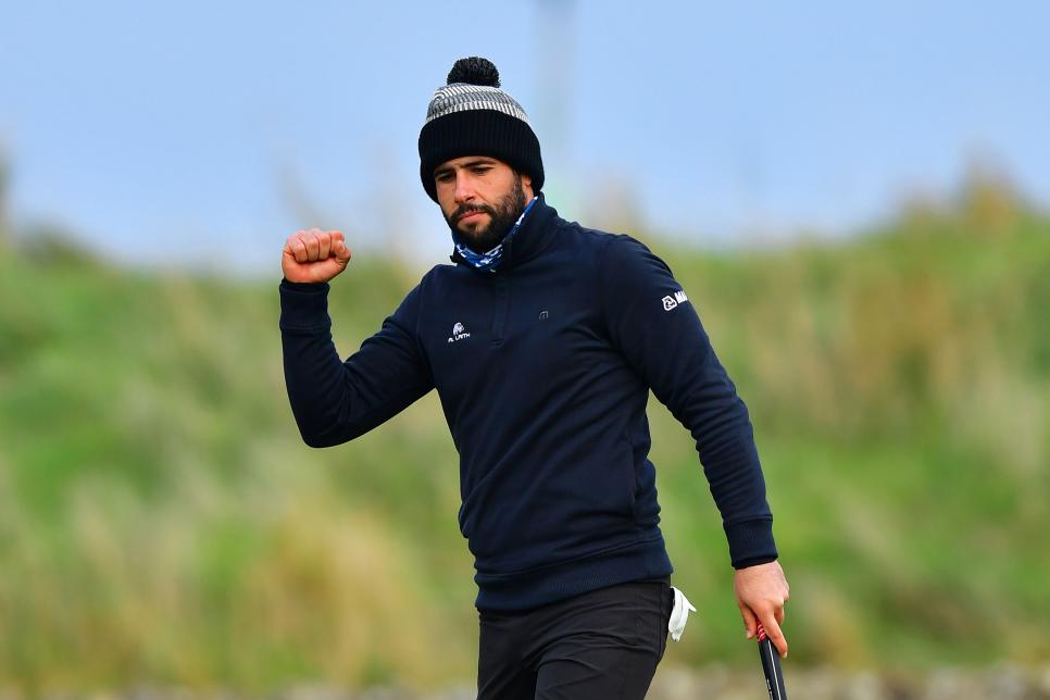 Spain’s Adrian Otaegui takes care of some career firsts en route to Scottish Championship win