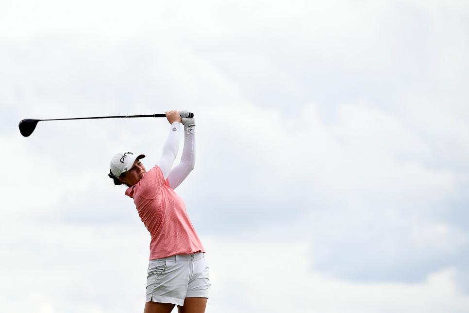 Ally McDonald went into match-play mode and became the latest first-time LPGA Tour winner