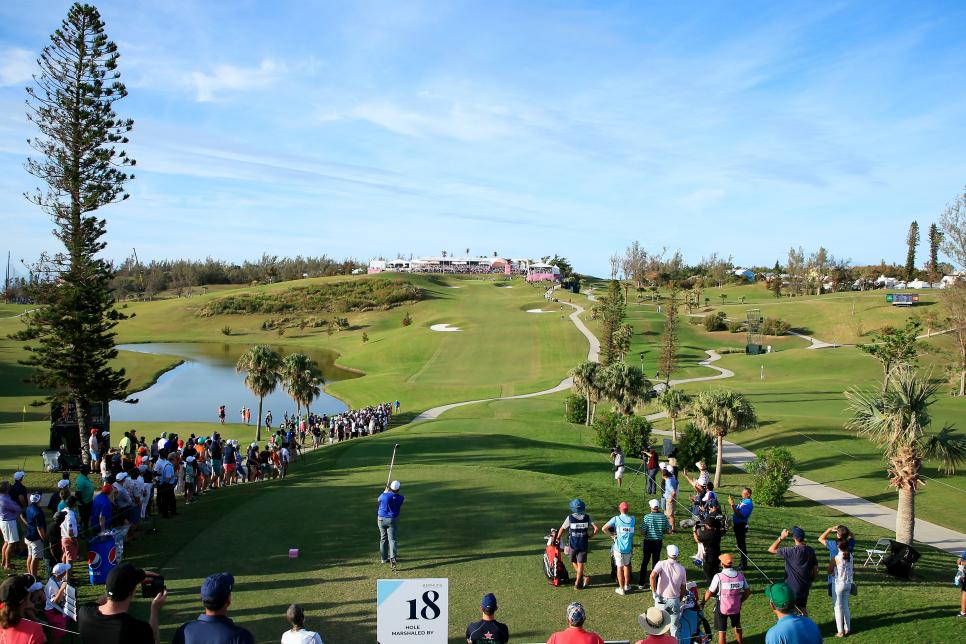 Fans return to PGA Tour this week in Bermuda while questions about safety persist