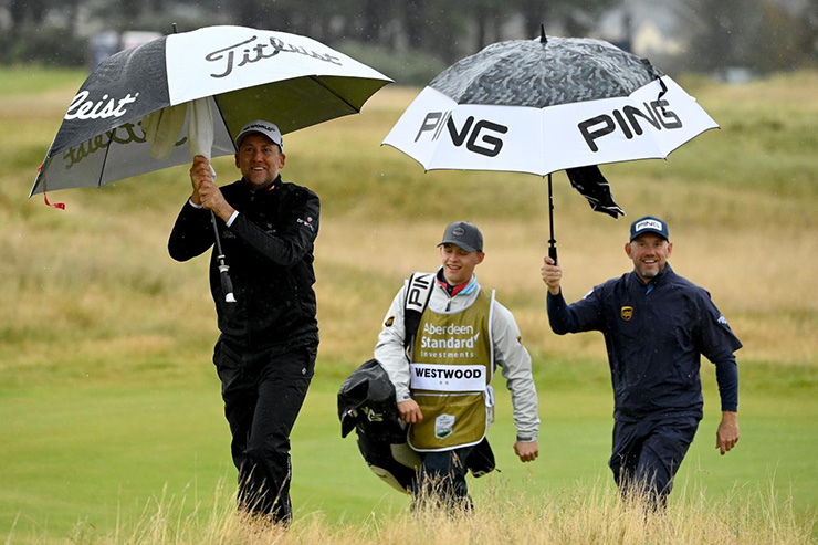 Ian Poulter calls Scottish Open weather the worst in his career, and that’s saying something