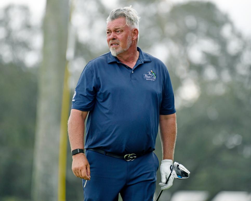 With a 62, Darren Clarke would be alone on top in Florida without his ‘oops’ rules gaffe