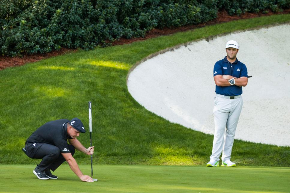 Jon Rahm says he experienced a couple ‘reality checks’ playing with Bryson DeChambeau