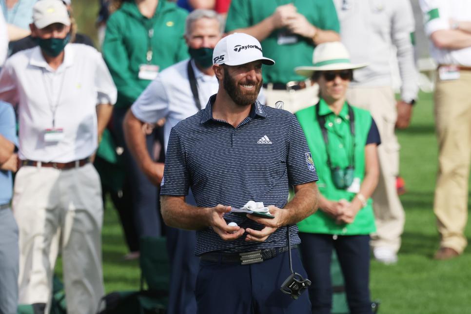 The 9 records Dustin Johnson broke or tied at Augusta National