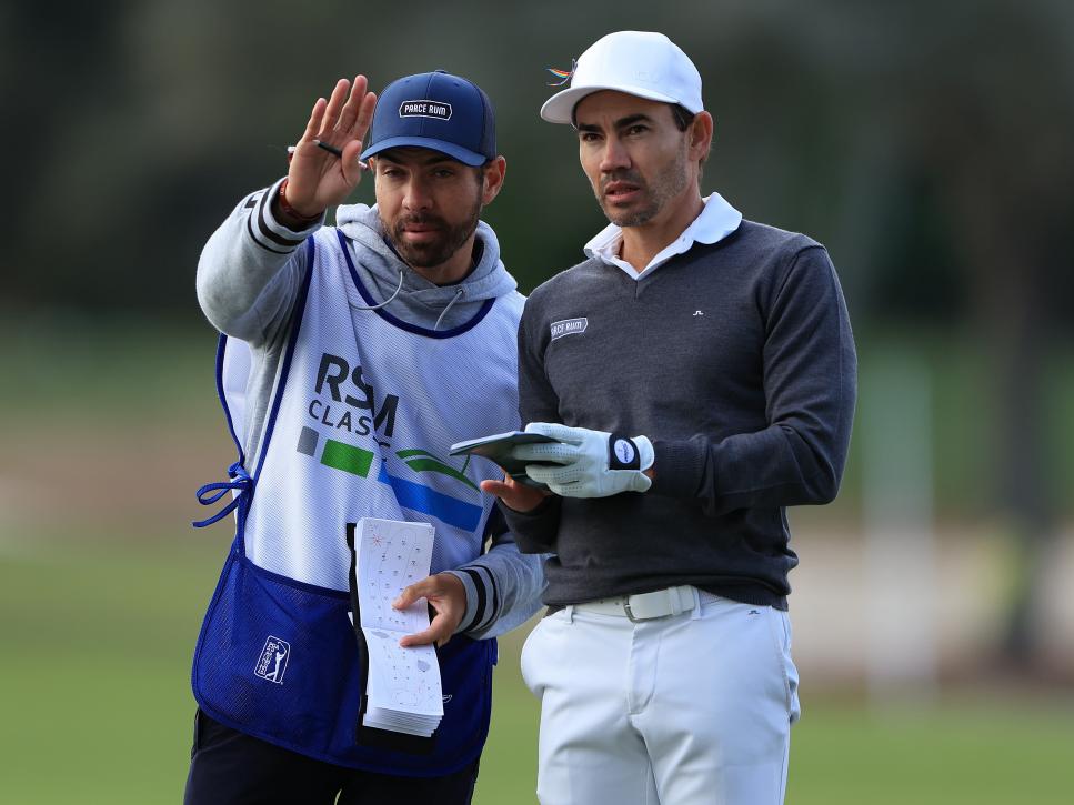 Camilo Villegas plays on, just as his brave daughter did