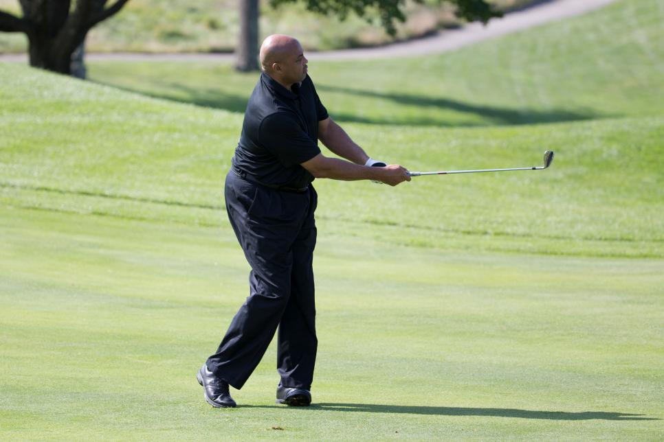 Charles Barkley says he’s a new and improved golfer. Should we believe him this time?